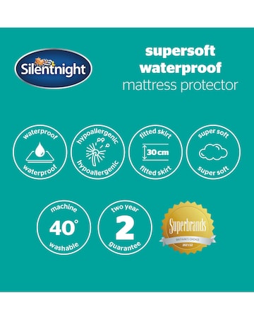Silentnight Supersoft Waterproof Mattress Protector