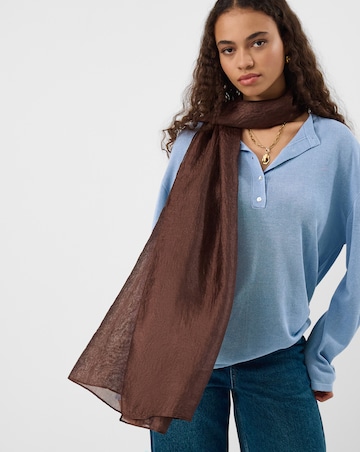 Accessorize Lightweight Shimmer Scarf