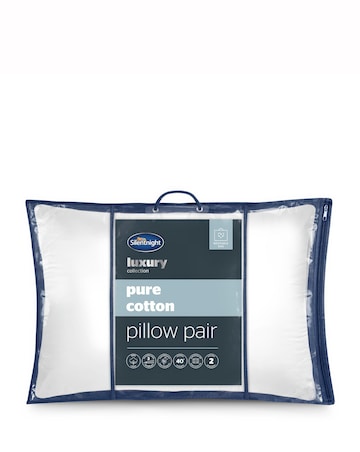 Silentnight Pure Cotton Pack of 2 Pillows