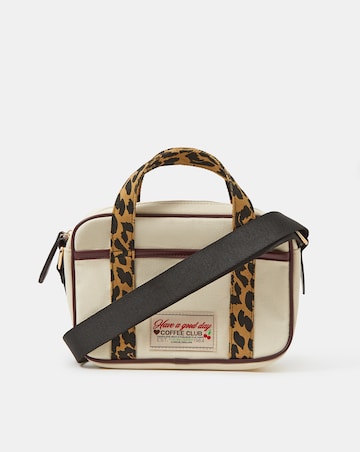 Accessorize Top Handle Canvas Crossbody Bag