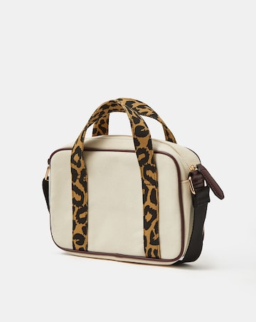 Accessorize Top Handle Canvas Crossbody Bag