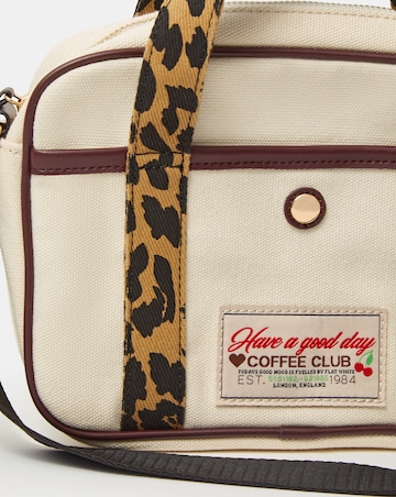 Accessorize Top Handle Canvas Crossbody Bag