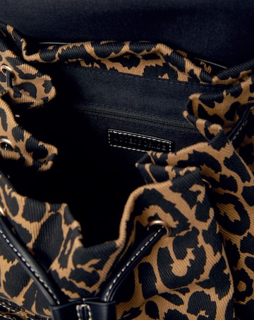 Accessorize Leopard Print Backpack