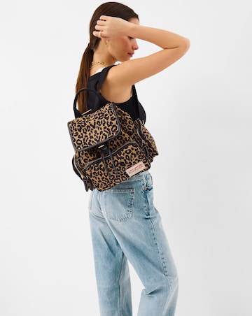 Accessorize Leopard Print Backpack