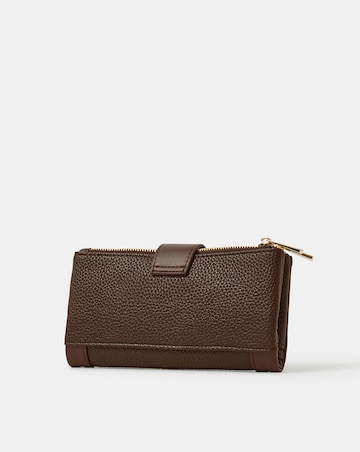 Accessorize Buckle Faux Leather Wallet