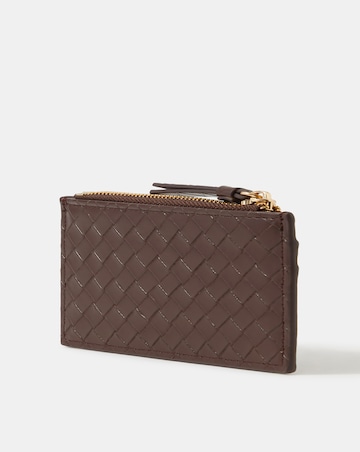 Accessorize Woven Card Holder