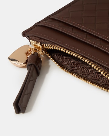 Accessorize Woven Card Holder
