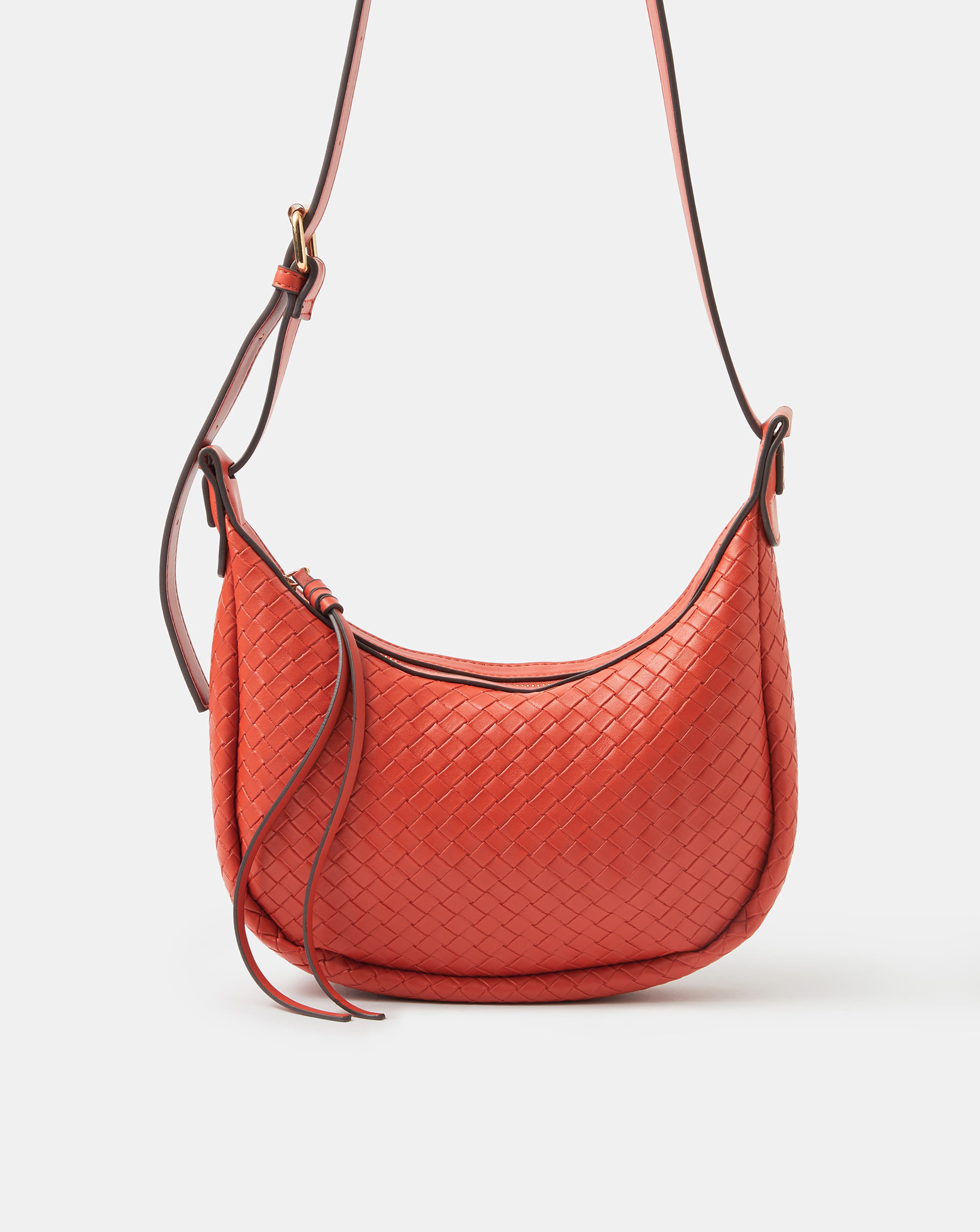 Accessorize Woven Scoop Crossbody Bag