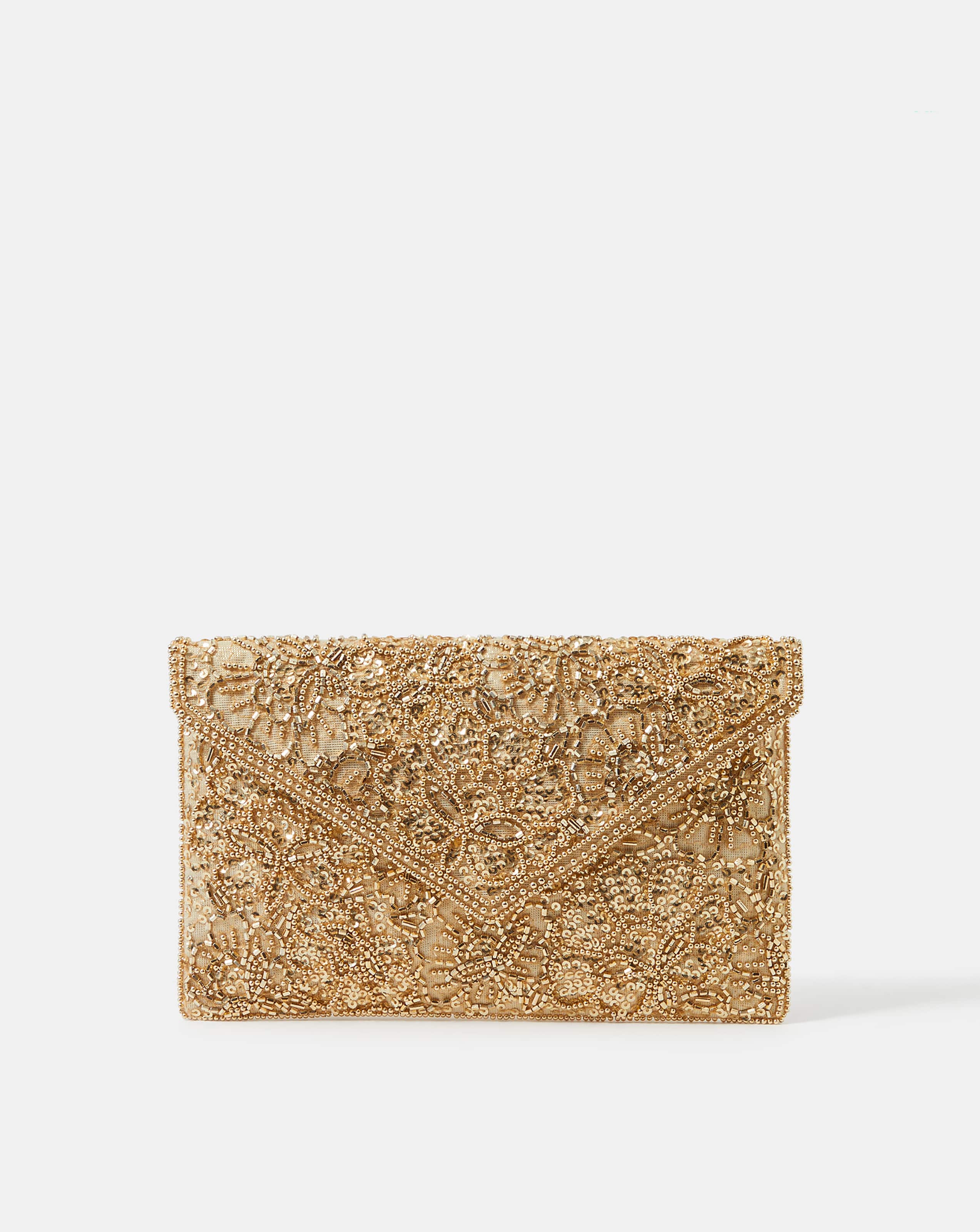 Accessorize Floral Embellished Bag