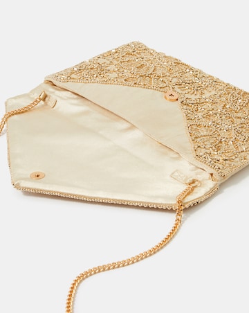 Accessorize Floral Embellished Bag