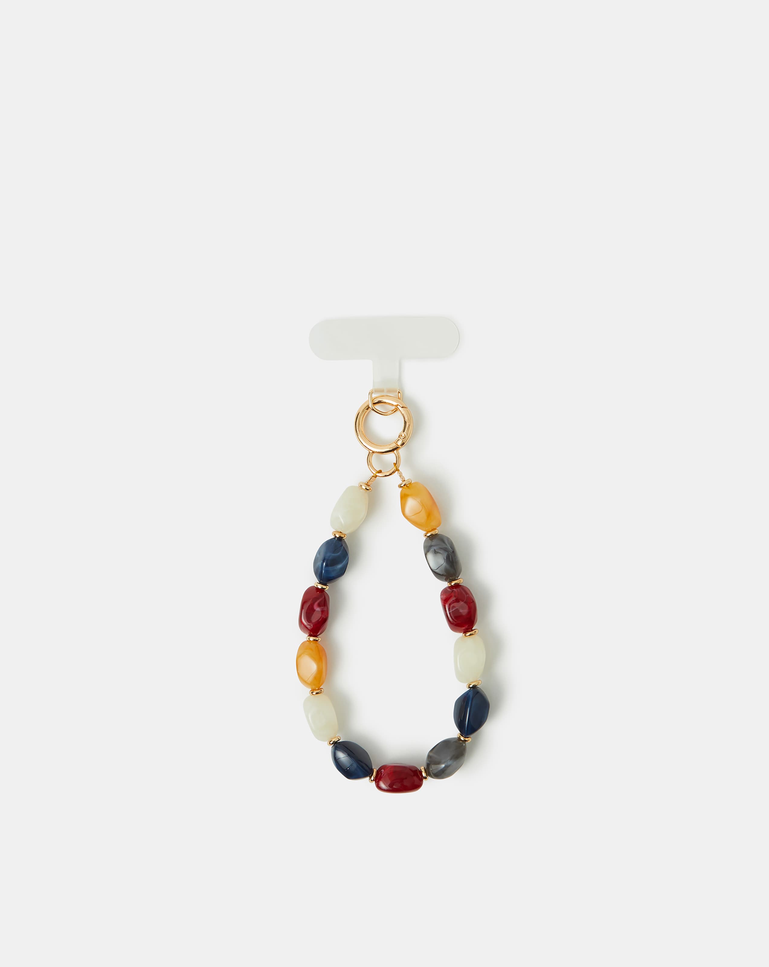 Accessorize Beaded Phone Wrist Strap
