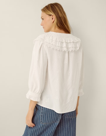 Monsoon Auren Lace Collar Blouse