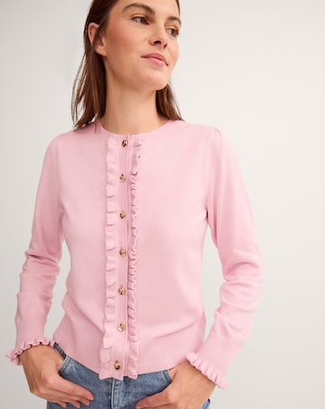 Monsoon Ruby Frill Cardigan