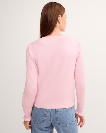 Monsoon Ruby Frill Cardigan