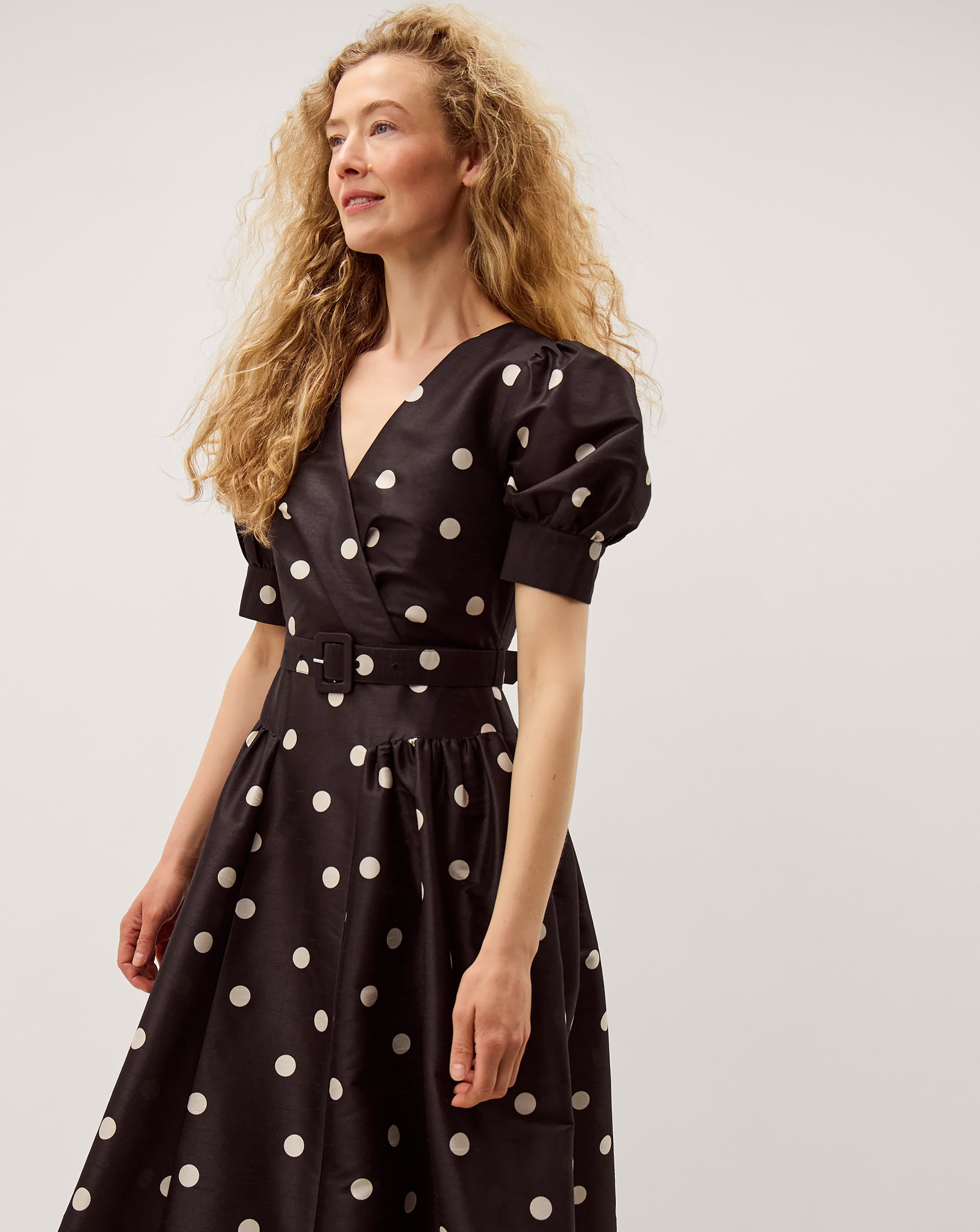 Monsoon Amara Belted Midi Dress