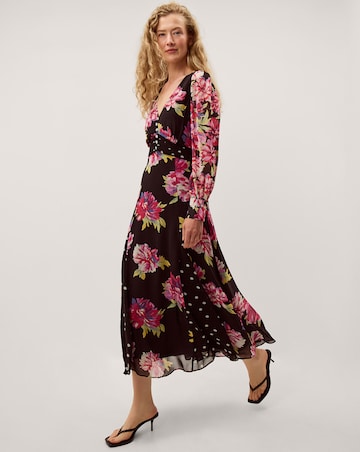Monsoon Kiri Floral Print Maxi Dress