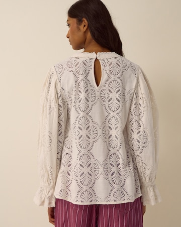 Monsoon Imogen Lace Blouson Blouse