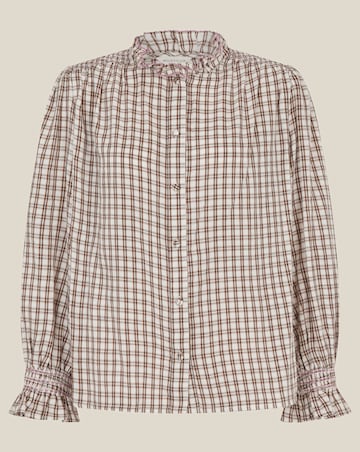 Monsoon Marlo Check Blouse