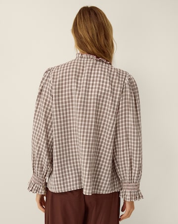 Monsoon Marlo Check Blouse
