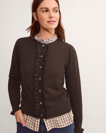 Monsoon Ruby Frill Cardigan