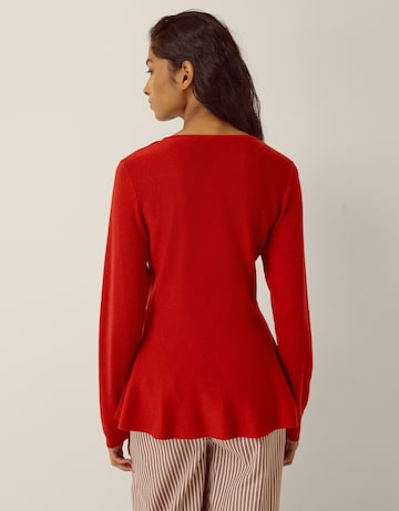 Monsoon Paula Bow Peplum Jumper