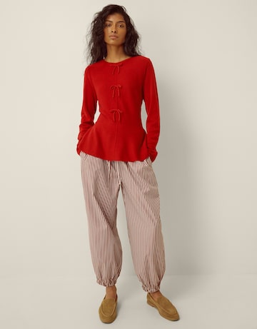 Monsoon Paula Bow Peplum Jumper