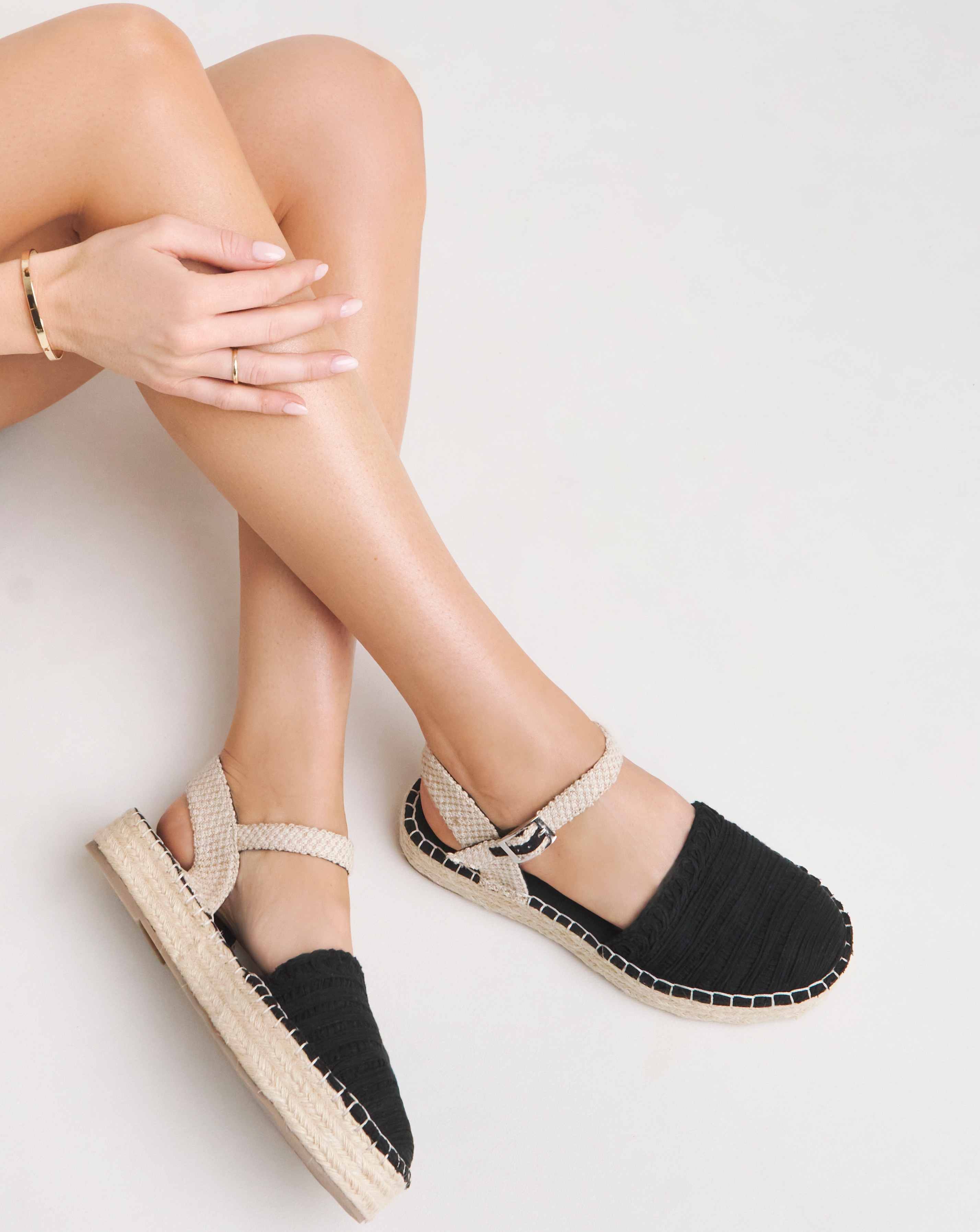 Chunky Espadrille Sandal Wide