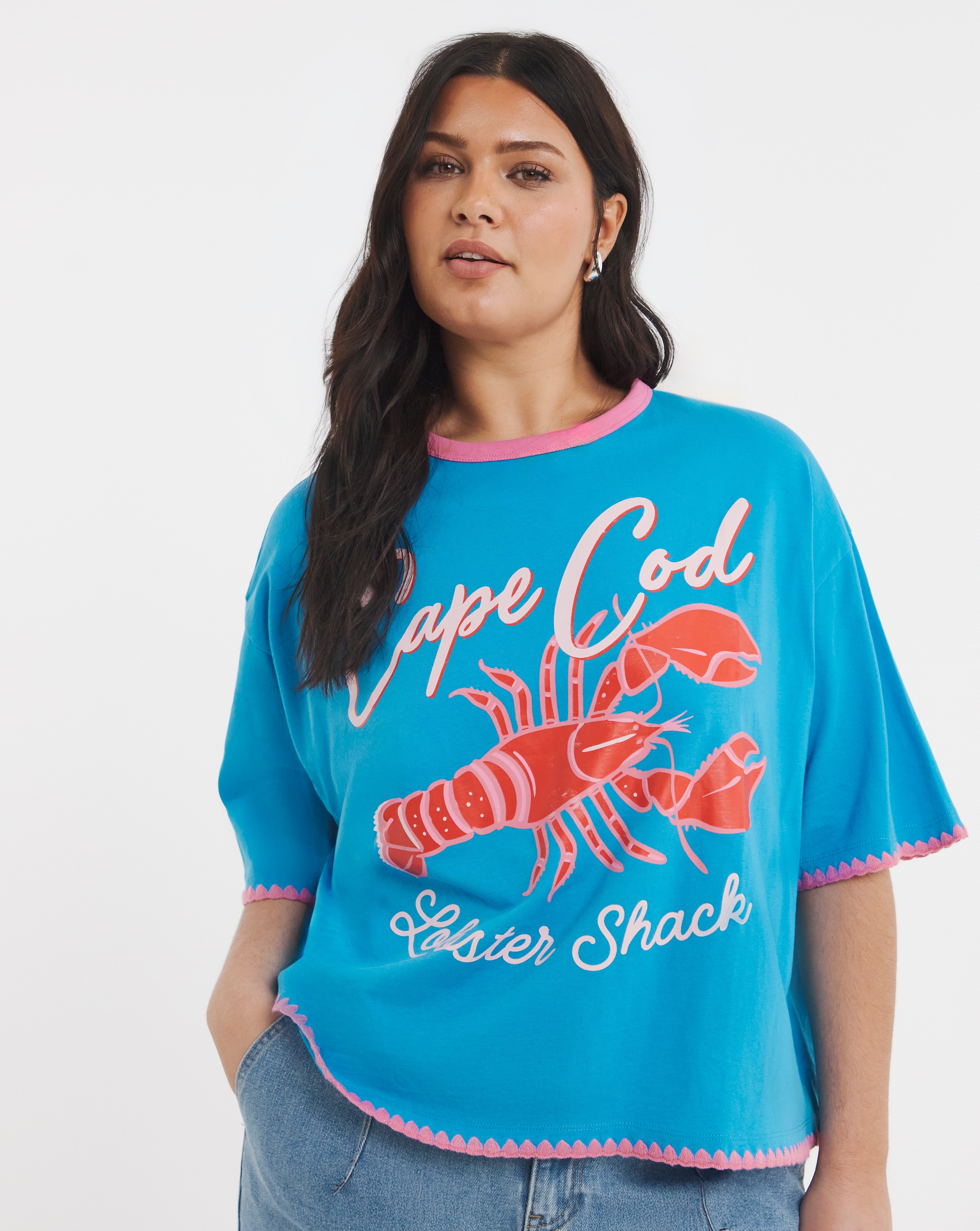 New In - Cape Cod Lobster Graphic T-Shirt
