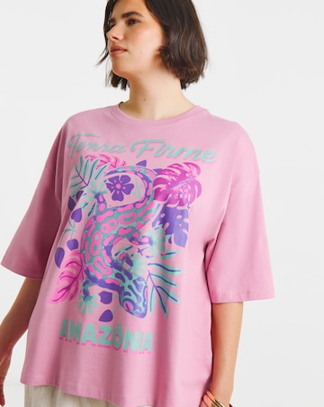 Pink Terra Firme Graphic T-Shirt