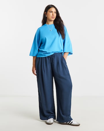 Simply Be Pale Blue Kimono T-Shirt