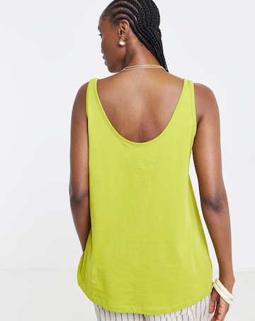 Simply Be Chartreuse Slouch Vest