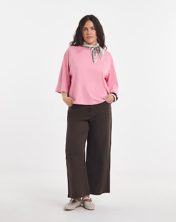 Simply Be Orange Kimono Sleeve Top