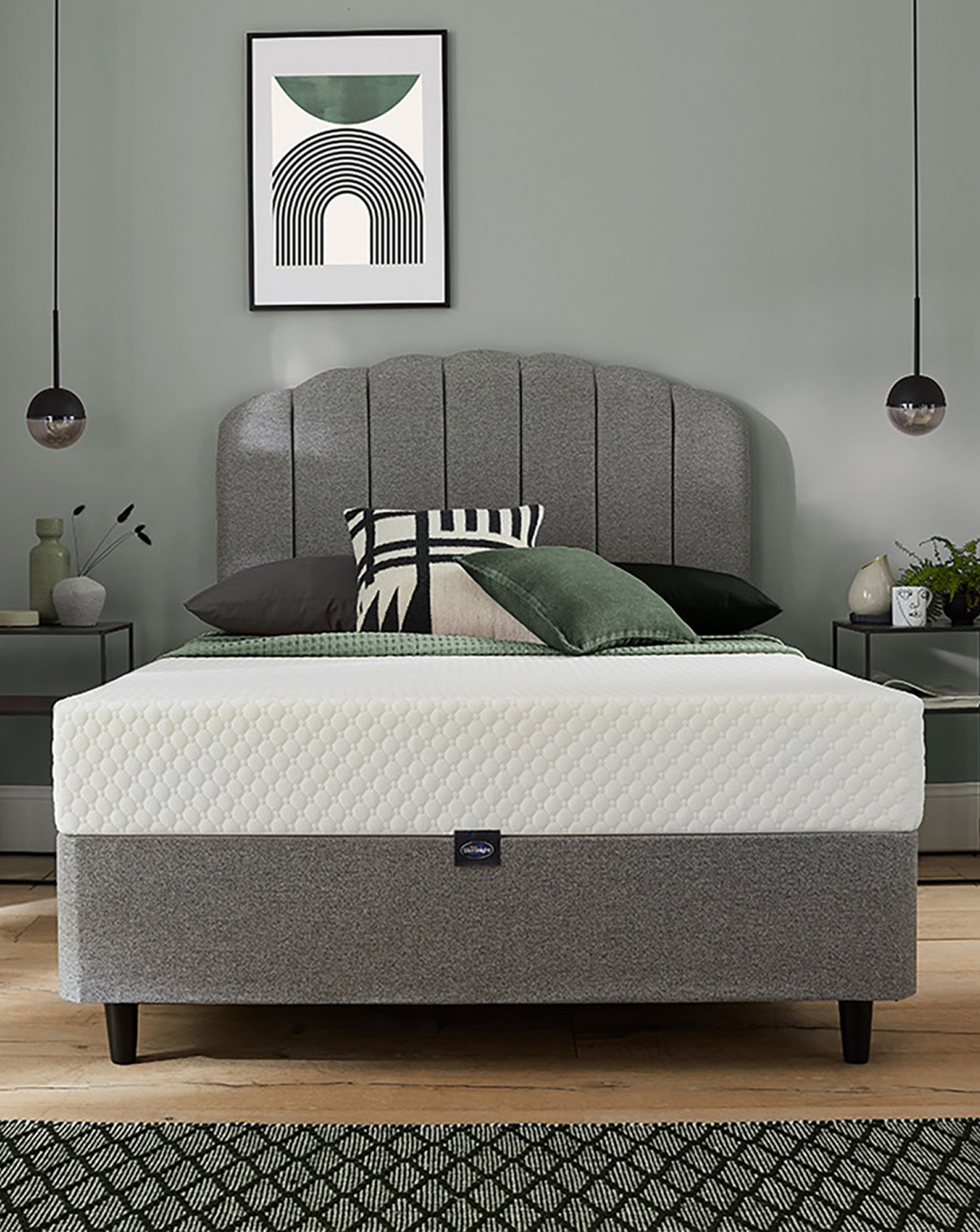 New In - Silentnight 7 Zone Memory Roll Mattress