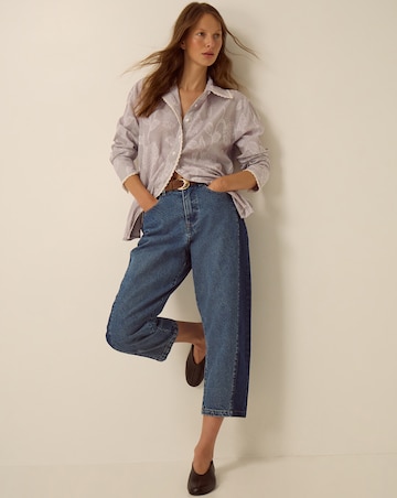 Monsoon Ariella Jacquard Stripe Shirt