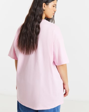 Simply Be Baby Pink Cherry Pepsi License T-Shirt