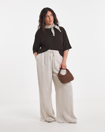 Simply Be Chocolate Waffle Kimono T-Shirt
