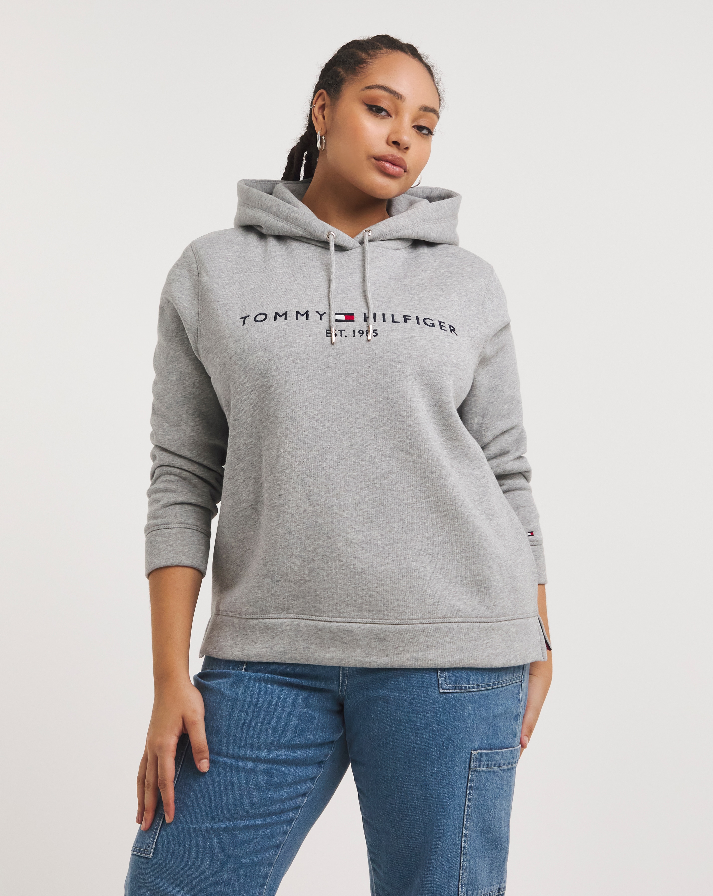 Tommy hilfiger sales boyfriend logo hoodie