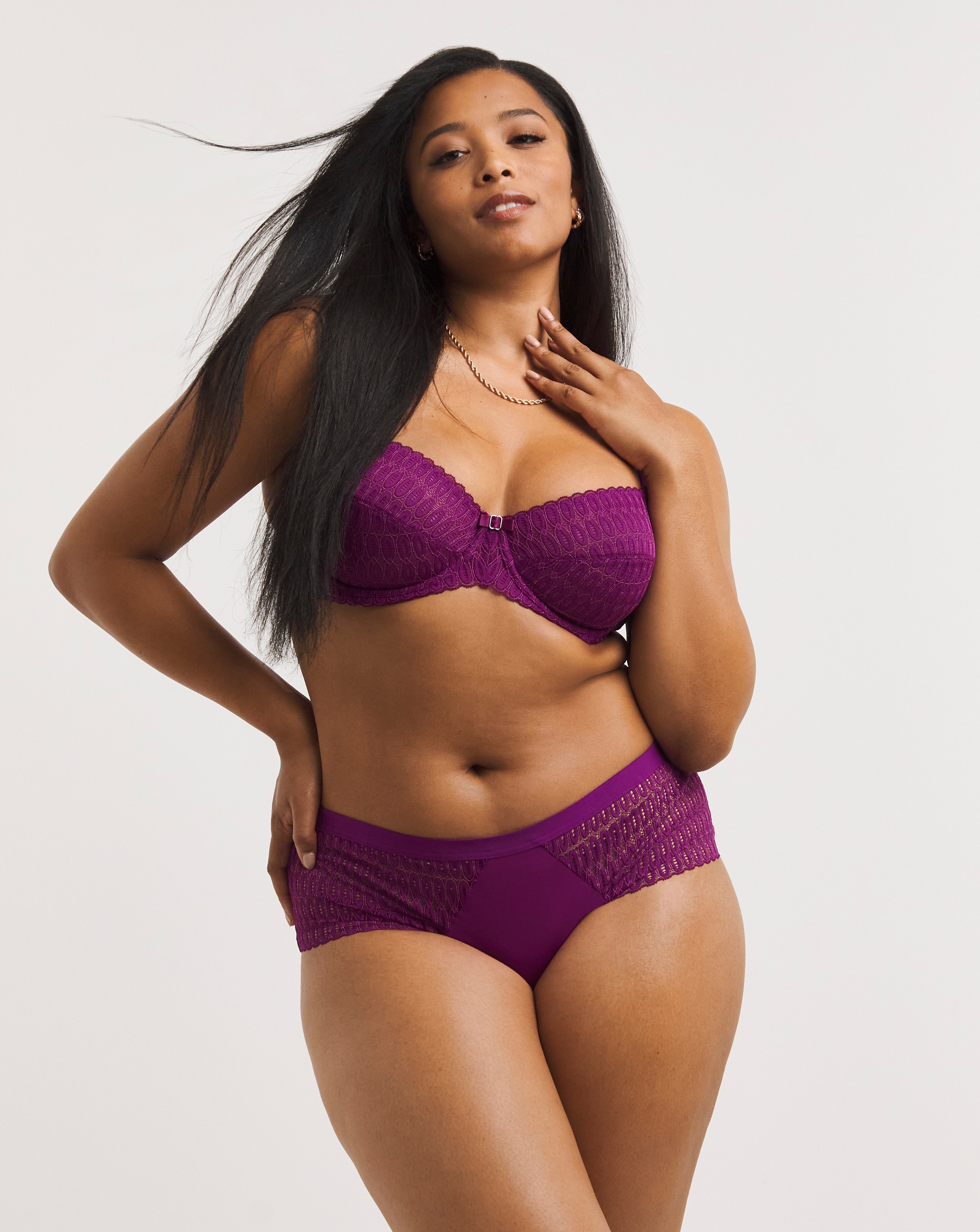 Triumph Aura Spotlight Knicker Violet