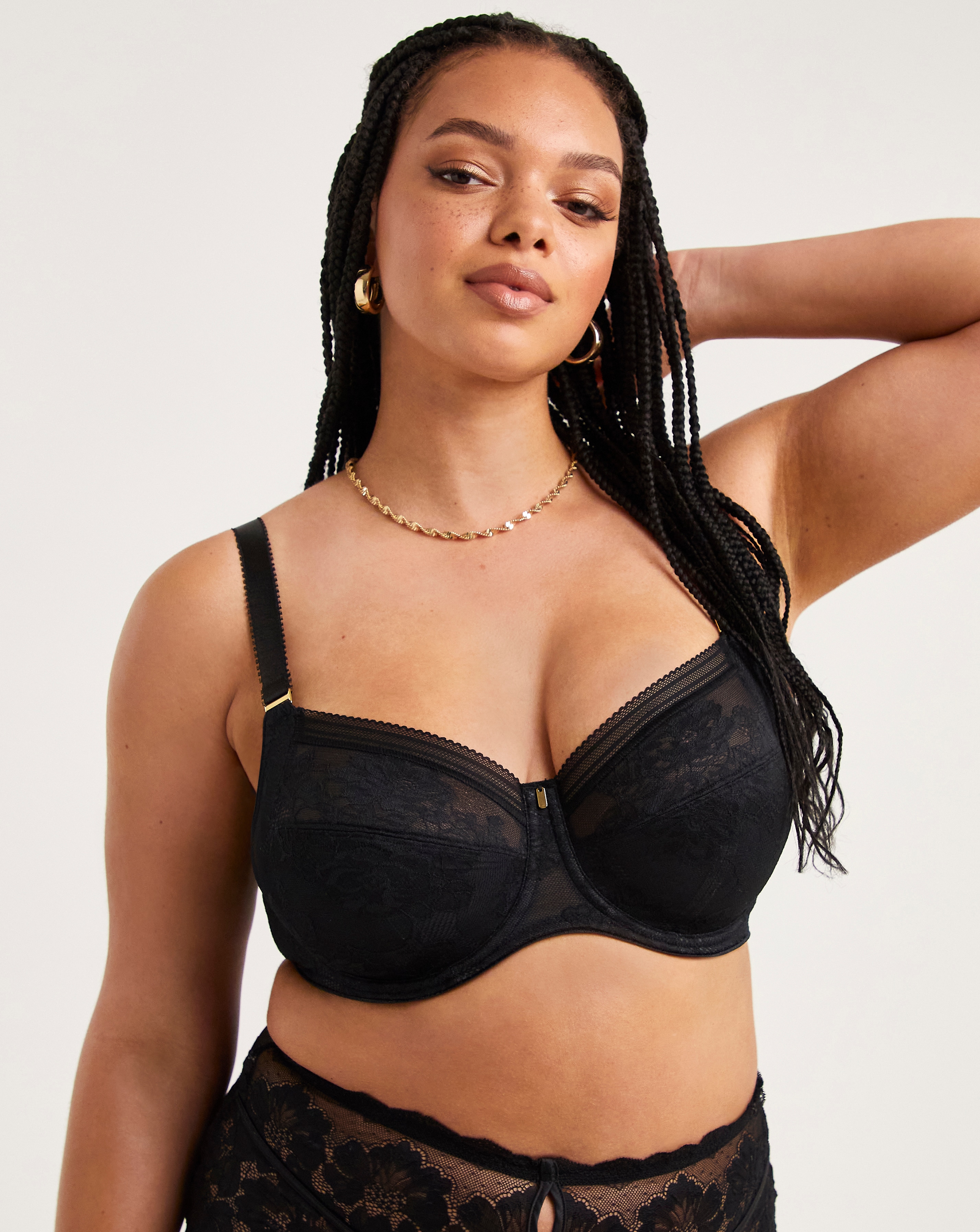 Fantasie Fusion Lace Full Cup Bra In Black | UK Size 30D Women's