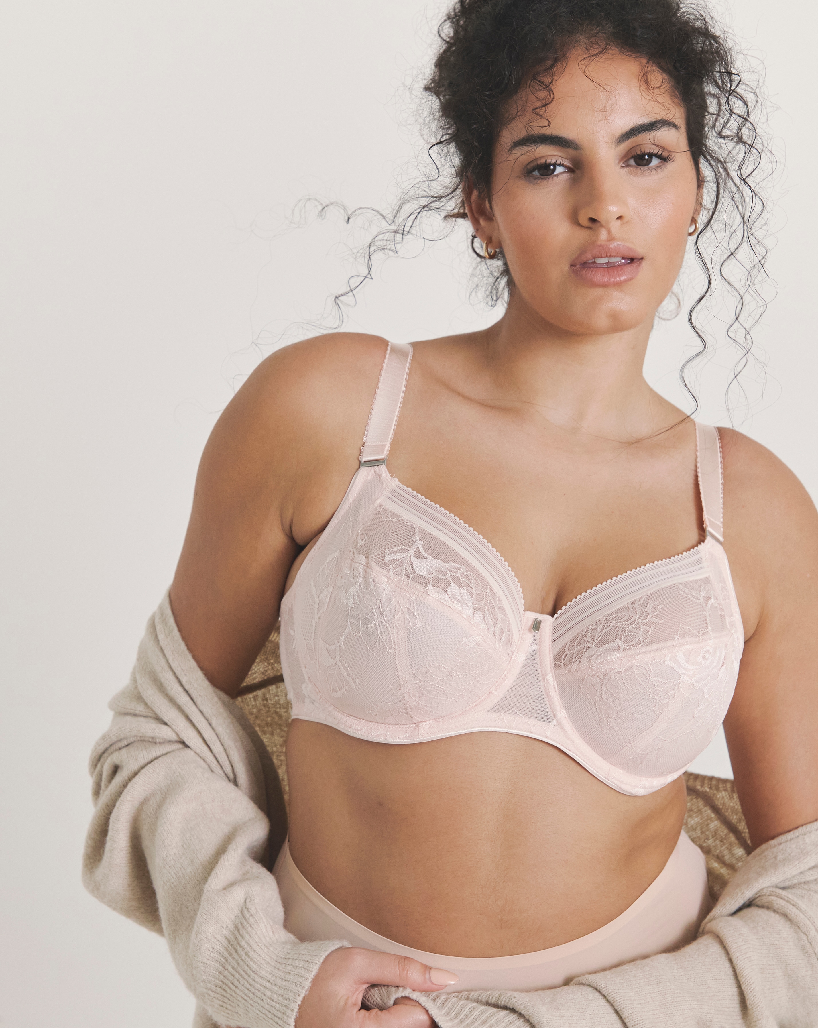 Fantasie Fusion Lace Full Cup Bra Blush