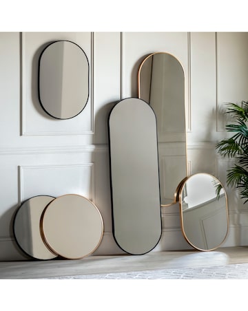 Gallery Yardley Mirror Black