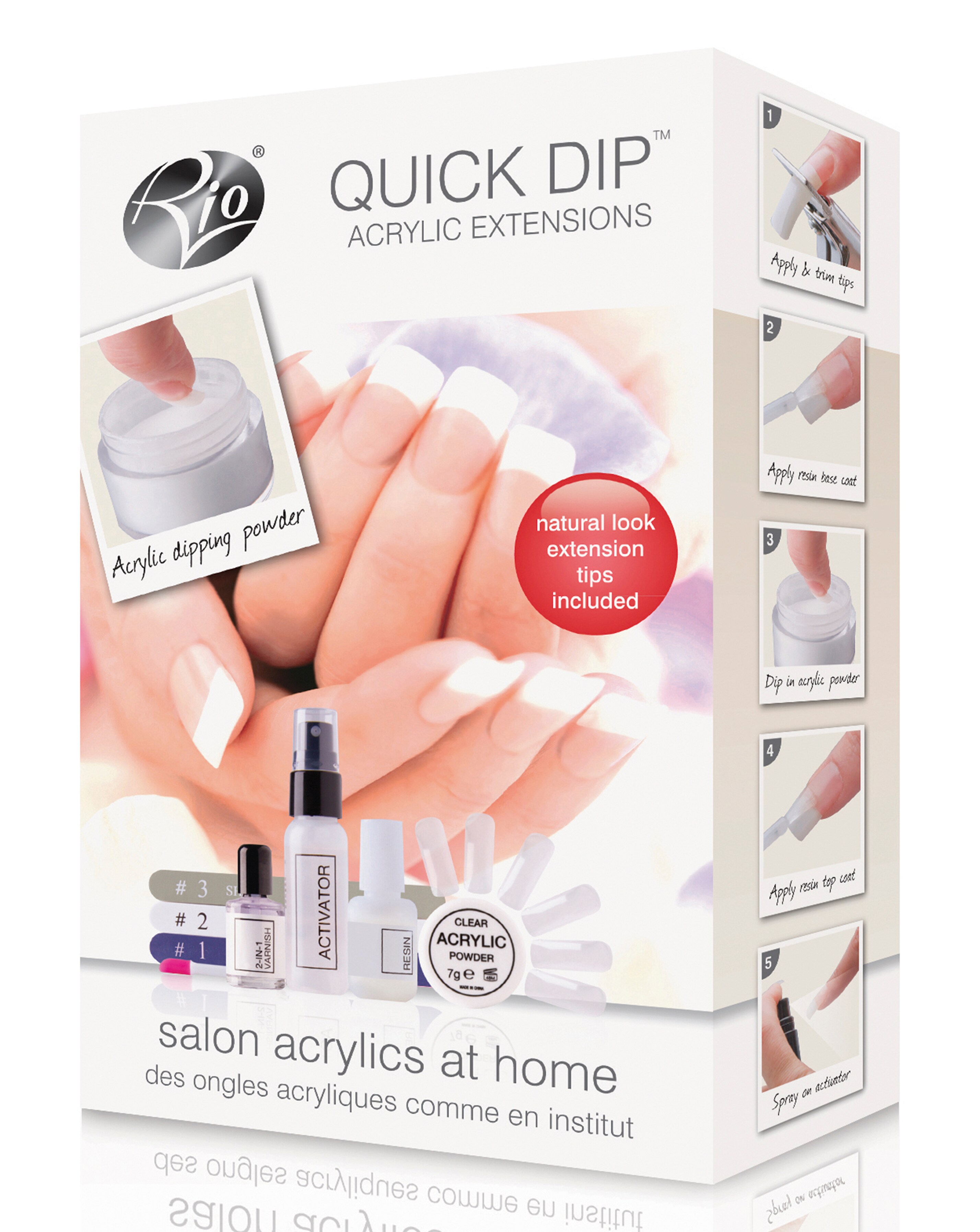Rio Quick Dip Acrylic Nail Extensions | Simply Be Rio Quick Dip Acrylic Nail Extensions | Simply Be