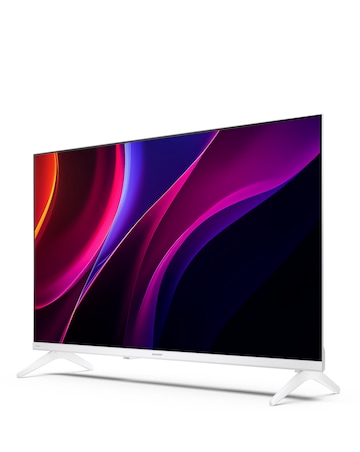 Sharp 32HE2245KW 32in Smart HD Frameless LED TV - White