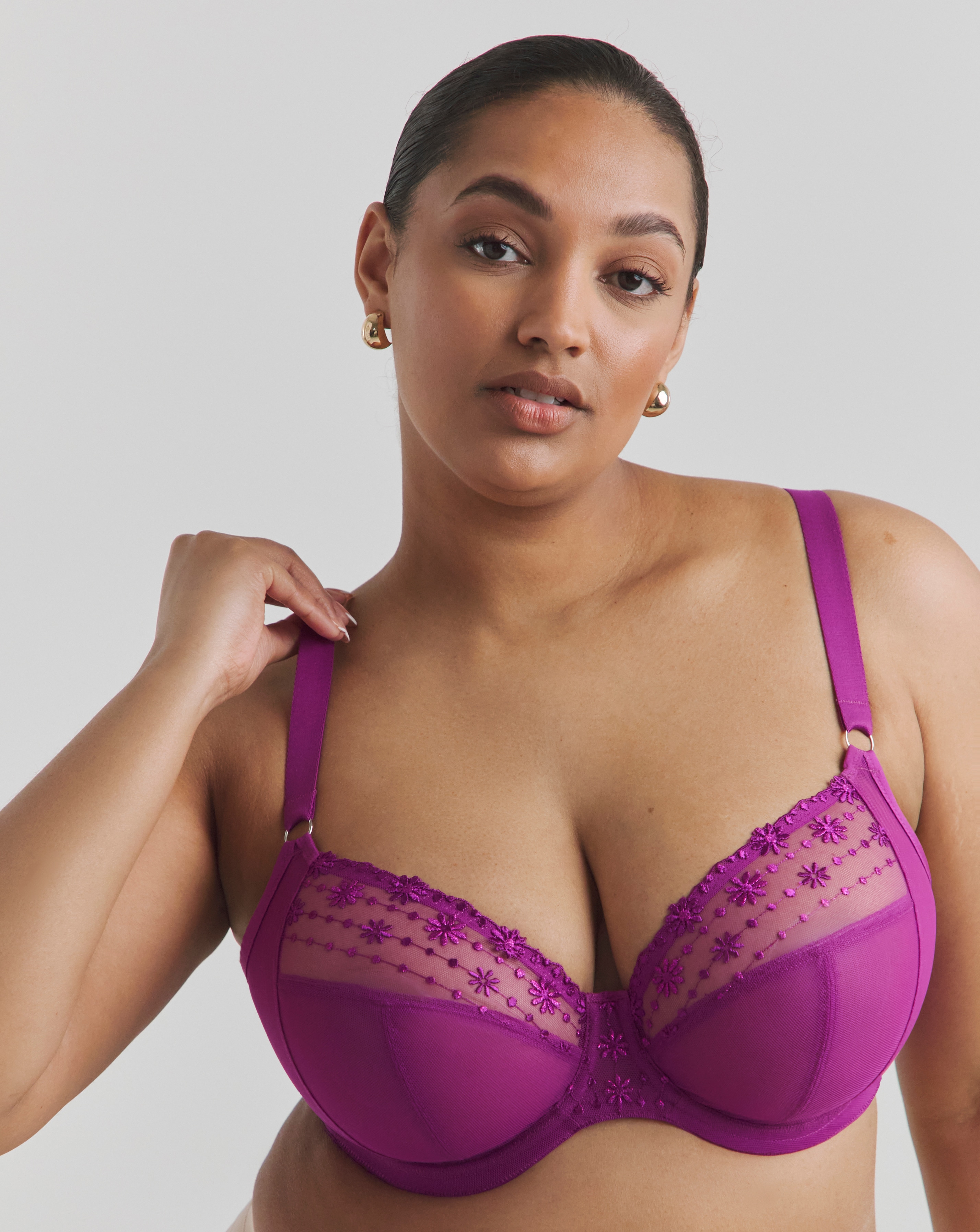 Elomi Matilda Plunge Wired Bra Hollyhock