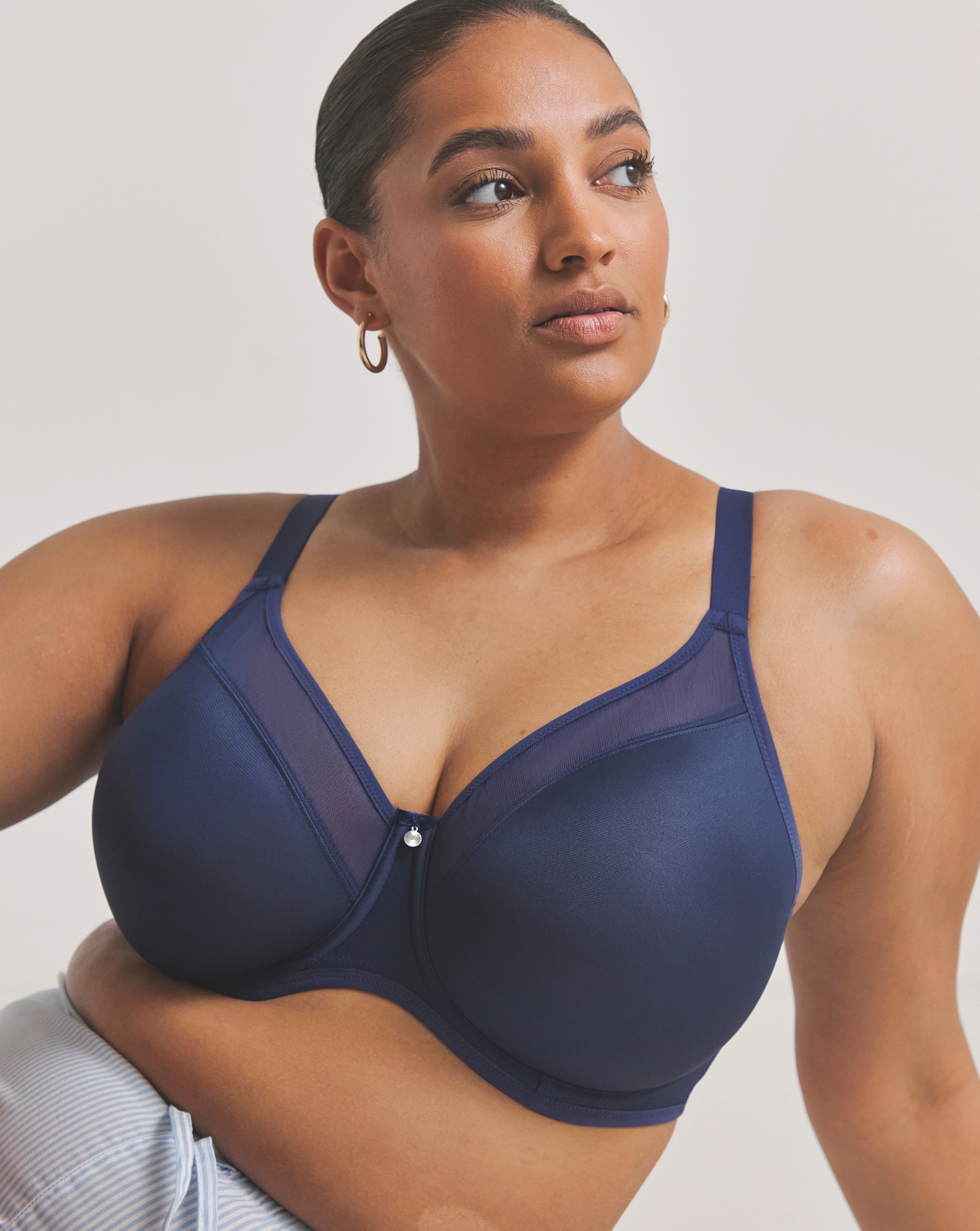 Elomi Smooth Moulded TShirt Bra Midnight