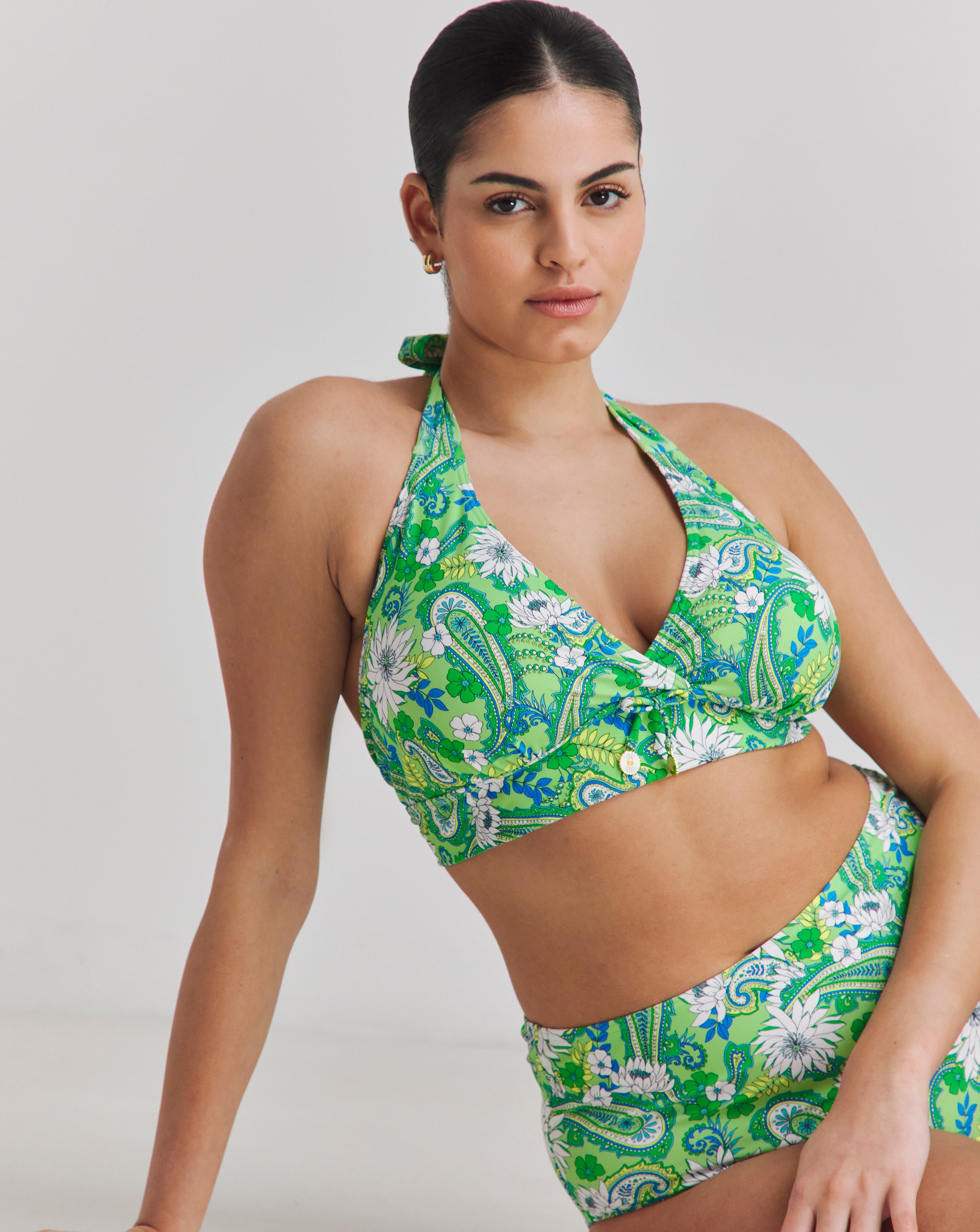 Joe Browns Paisley Print Bikini Top