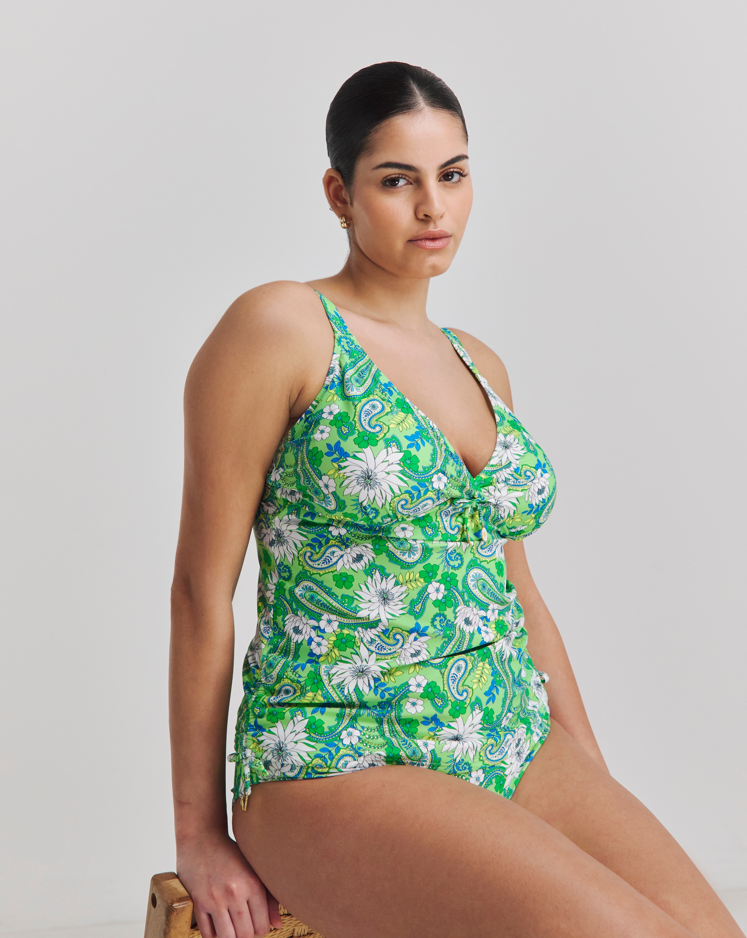 Joe Browns Paisley Print Tankini Top