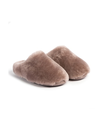 Just Sheepskin Womens Louise Full Sheepskin Mule Slippers