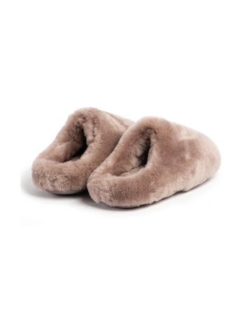 Just Sheepskin Womens Louise Full Sheepskin Mule Slippers