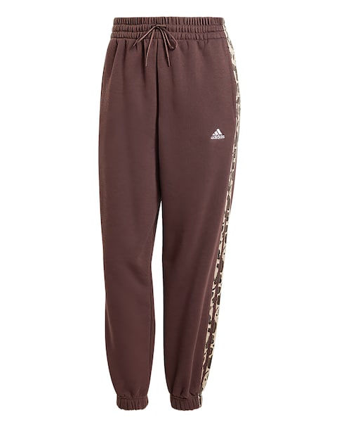 adidas Animal 3 Stripe Pant - Brown